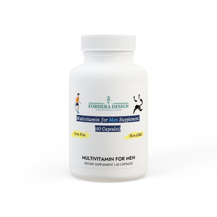 Multivitamin Supplement Crafted for Busy Lifestyles! for Men Supplement (60 Capsules) - FORHERA DESIGN - Food Supplements