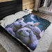 Night time Warmth Blanket Luxury Velveteen Plush Blanket - FORHERA DESIGN - Blankets