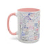 Passport Stamp Mug | Travel - Themed Coffee Cup with Vintage Passport Stamps Background | Unique Gift for Travelers | Ceramic Travel Mug - Eravol - Mug