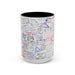 Passport Stamp Mug | Travel - Themed Coffee Cup with Vintage Passport Stamps Background | Unique Gift for Travelers | Ceramic Travel Mug - Eravol - Mug
