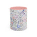 Passport Stamp Mug | Travel - Themed Coffee Cup with Vintage Passport Stamps Background | Unique Gift for Travelers | Ceramic Travel Mug - Eravol - Mug
