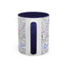 Passport Stamp Mug | Travel - Themed Coffee Cup with Vintage Passport Stamps Background | Unique Gift for Travelers | Ceramic Travel Mug - Eravol - Mug