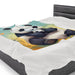 Peaceful Panda Hug Warmth Luxury Velveteen Plush Blanket - FORHERA DESIGN - Blankets