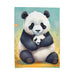 Peaceful Panda Hug Warmth Luxury Velveteen Plush Blanket - FORHERA DESIGN - Blankets