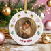 Personalized Christmas Photo Ornament with Custom QR Code & Video Message – Ideal Long - Distance Holiday Gift for Loved Ones! - FORHERA DESIGN - Christmas_gifts