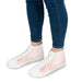 Pink Beautiful Casual High - top Sneakers Women's - FORHERA DESIGN - FORHERA DESIGN - FORHERA DESIGN