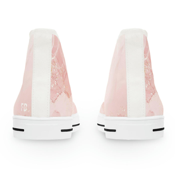 Pink Beautiful Casual High - top Sneakers Women's - FORHERA DESIGN - FORHERA DESIGN - FORHERA DESIGN