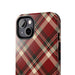 Plaid Phone Case - Tartan Seamless Pattern, Fabric Texture Design - Stylish Protective Cover for iPhone & Samsung - FORHERA DESIGN - Phone Case