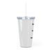 Plastic Tumbler with Straw - FORHERA DESIGN - bulk