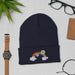 Rainbow Style Hat - Colorful Embroidered Cap for Positivity | Trendy Gift for Pride, Fun Accessory for All Ages, Joyful Fashion, Rainbow gift - FORHERA DESIGN - Beanies