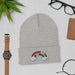 Rainbow Style Hat - Colorful Embroidered Cap for Positivity | Trendy Gift for Pride, Fun Accessory for All Ages, Joyful Fashion, Rainbow gift - FORHERA DESIGN - Beanies