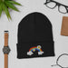 Rainbow Style Hat - Colorful Embroidered Cap for Positivity | Trendy Gift for Pride, Fun Accessory for All Ages, Joyful Fashion, Rainbow gift - FORHERA DESIGN - Beanies