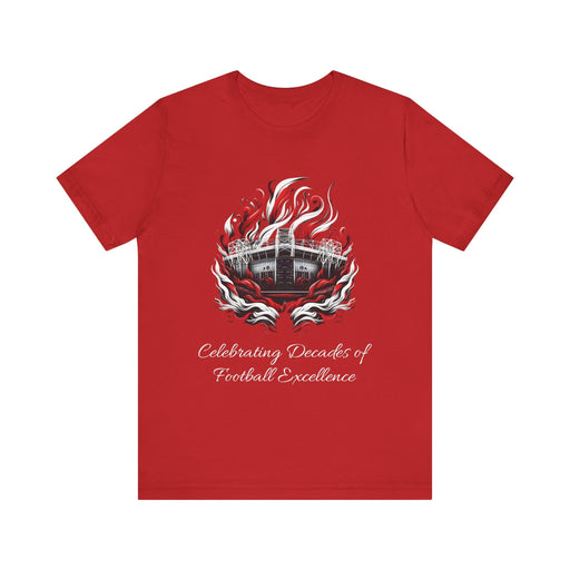 Red & Black Glory Football Stadium Shirt - FORHERA DESIGN - T-Shirt