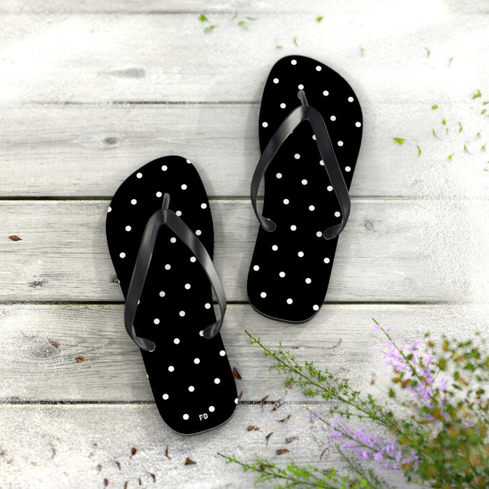 Sandals - Fashion Comfortable T - Strap Thong Flip Flops Black And White - FORHERA Design - FORHERA DESIGN - FORHERA DESIGN