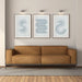 Set of 3 Modern Minimalist Grey Curved Wall Art Prints, Abstract Decor for Stylish Home Interiors, Indoor Decor - FORHERA DESIGN - Art_Boho