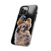 Small birds perched gently on Dog For Iphone or Google Phone case - FORHERA DESIGN - Phone Case