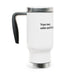 Stainless Steel Travel Mug with Handle, 14oz - FORHERA DESIGN - Mug