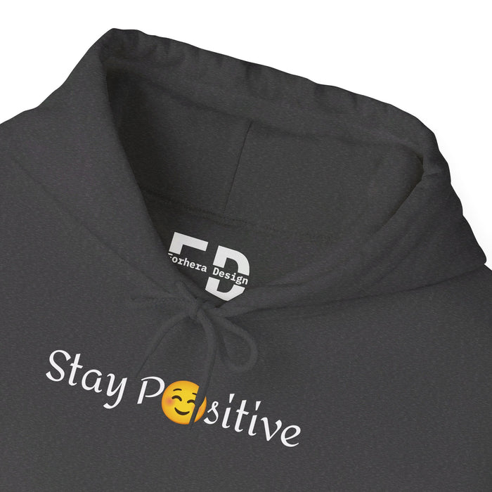 Stay Positive shirt Unisex Heavy Blend™ Hooded Sweatshirt - FORHERA DESIGN - Hoodie