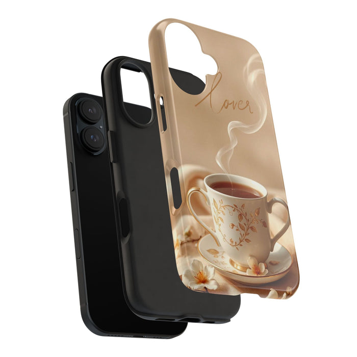 Tea Lover Phone Case - Cute Tea Design for iPhone & Samsung, Perfect Gift for Tea Enthusiasts, Stylish and Protective - FORHERA DESIGN - Phone Case