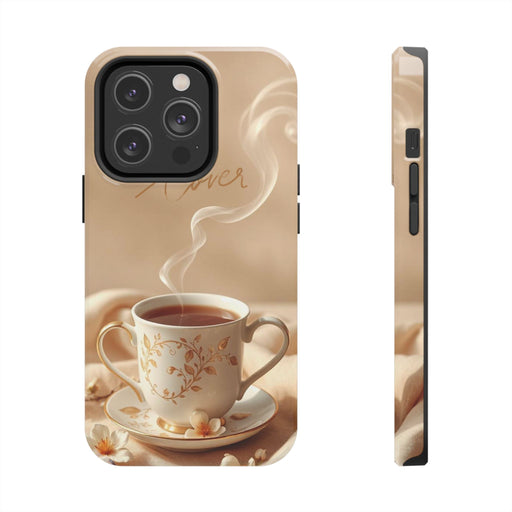 Tea Lover Phone Case - Cute Tea Design for iPhone & Samsung, Perfect Gift for Tea Enthusiasts, Stylish and Protective - FORHERA DESIGN - Phone Case