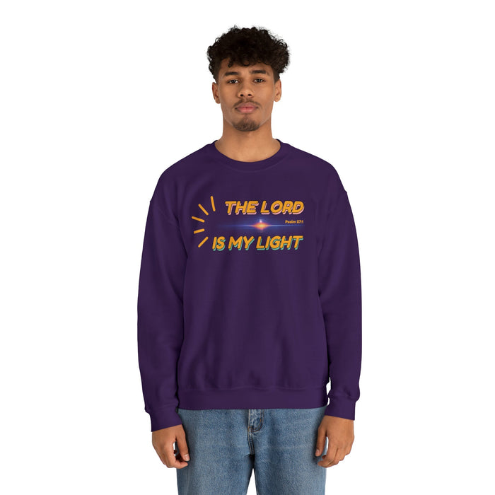 The Lord is my Light - Coptic Sweaters Christian Shirts, Verse Bible Shirt, Christian Sweatshirt - FORHERA DESIGN - Sweatshirt