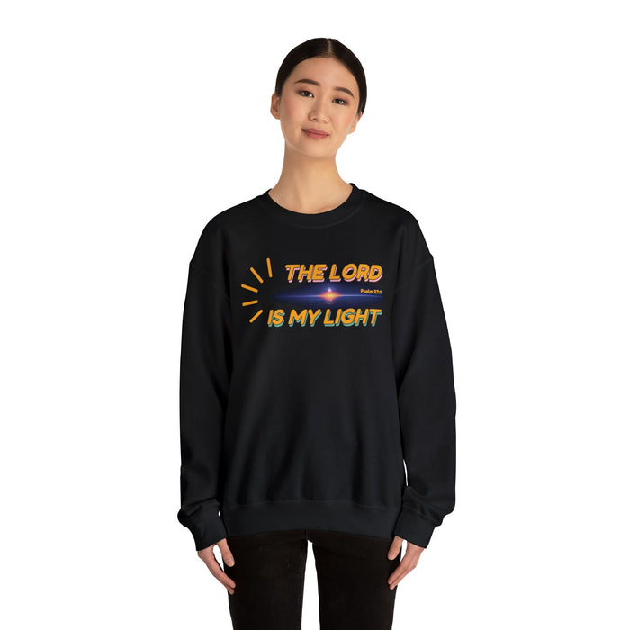 The Lord is my Light - Coptic Sweaters Christian Shirts, Verse Bible Shirt, Christian Sweatshirt - FORHERA DESIGN - Sweatshirt