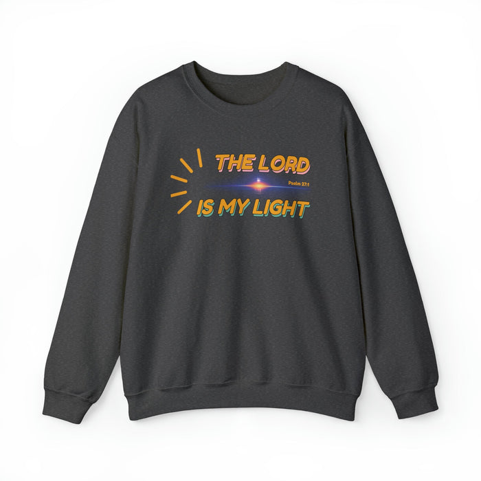 The Lord is my Light - Coptic Sweaters Christian Shirts, Verse Bible Shirt, Christian Sweatshirt - FORHERA DESIGN - Sweatshirt