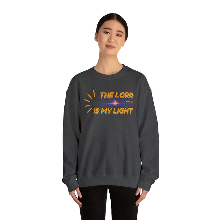 The Lord is my Light - Coptic Sweaters Christian Shirts, Verse Bible Shirt, Christian Sweatshirt - FORHERA DESIGN - Sweatshirt