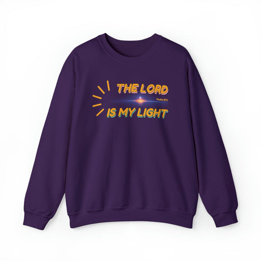 The Lord is my Light - Coptic Sweaters Christian Shirts, Verse Bible Shirt, Christian Sweatshirt - FORHERA DESIGN - Sweatshirt