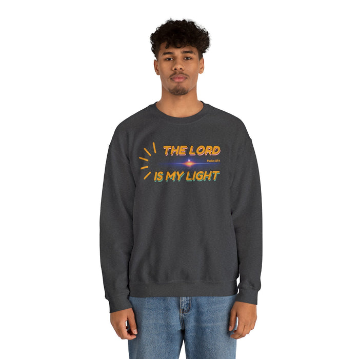 The Lord is my Light - Coptic Sweaters Christian Shirts, Verse Bible Shirt, Christian Sweatshirt - FORHERA DESIGN - Sweatshirt