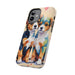 Two Cute Dogs Phone Case Resistant 2 - Piece for Iphone or Google - FORHERA DESIGN - Phone Case