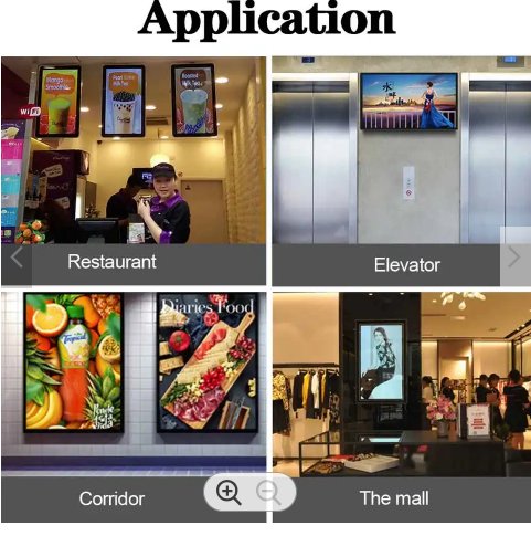 Ultra - thin Digital Signage 21.5 32 43 49 55 inch indoor Touch Screen android rich interface wall mounted touch screen lcd advertising player digital display - FORHERA DESIGN - Screens