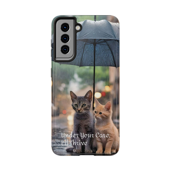 Under your Care Cate Phone Case Resistant 2 - Piece for Iphone or Google Phone case - FORHERA DESIGN - Phone Case