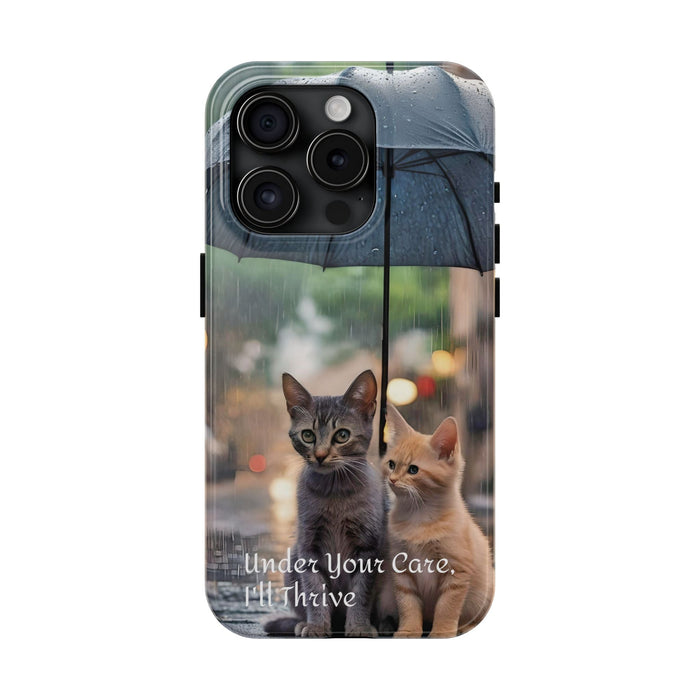 Under your Care Cate Phone Case Resistant 2 - Piece for Iphone or Google Phone case - FORHERA DESIGN - Phone Case