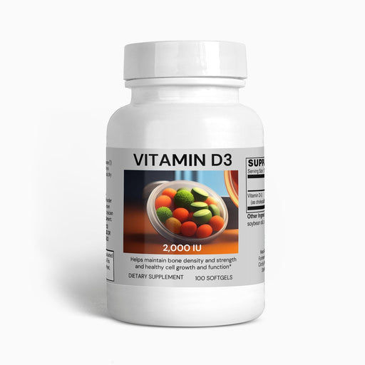 Vitamin D3 2,000 IU - FORHERA DESIGN - Vitamins & Minerals