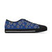 Women's Low Top Sneakers Summer Blue and Black - FORHERA DESIGN - FORHERA DESIGN - FORHERA DESIGN