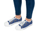 Women's Low Top Sneakers Summer Blue and Black - FORHERA DESIGN - FORHERA DESIGN - FORHERA DESIGN